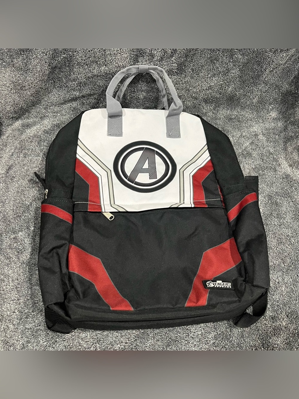 Like new❗️Loungefly Marvel Avengers: Endgame Quantum Suit Nylon Backpack unisex